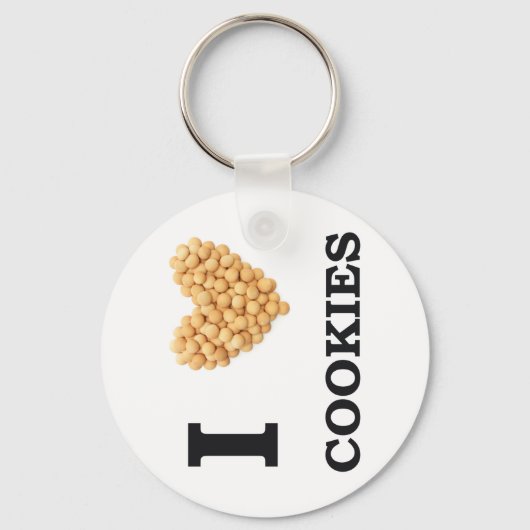 Ik hou van koekjes sleutelhanger (Voorkant)