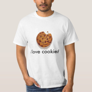 Ik hou van koekjes! t-shirt