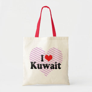 Ik hou van Koeweit Tote Bag