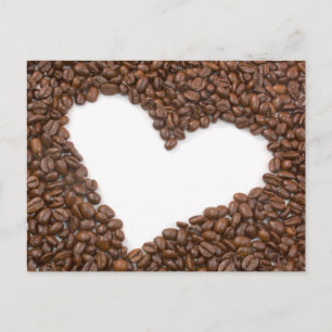 Ik hou van koffie briefkaart