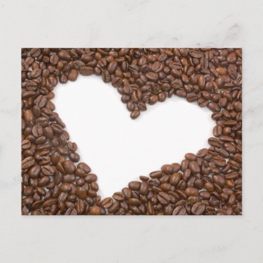 Ik hou van koffie briefkaart (Voorkant)