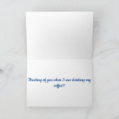 Ik hou van koffie kaart (Binnen)