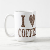 Ik hou van koffie koffiemok (Links)