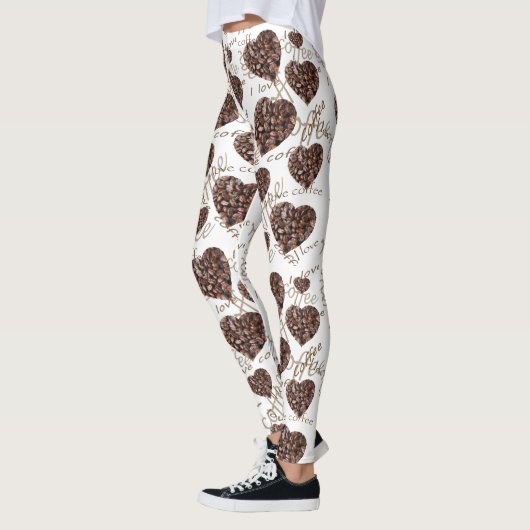 Ik hou van koffie leggings (Links)