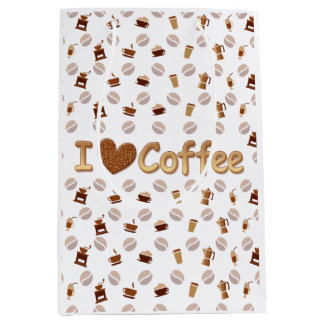Ik hou van koffie medium cadeauzakje
