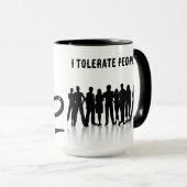 Ik hou van koffie mok (Voorkant rechts)