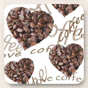 Ik hou van koffie!! onderzetter