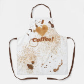 Ik hou van koffie schort (Voorkant)