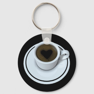 Ik hou van koffie sleutelhanger