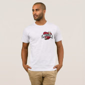 Ik hou van koffie t-shirt (Voorkant volledig)