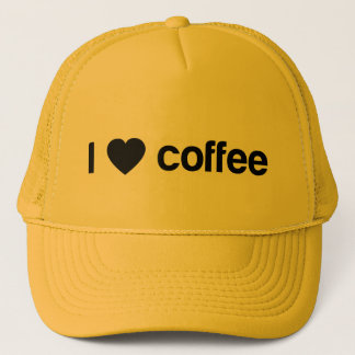 Ik hou van koffie trucker pet