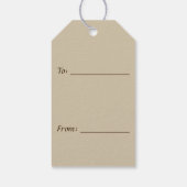 Ik hou van koffiecadeaulabels cadeaulabel (Achterkant)