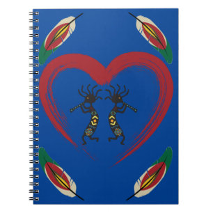 Ik hou van Kokopelli Notitieboek