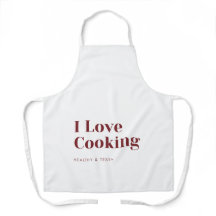 Ik hou van kookschort Gezond & Lekker Keuken Wear