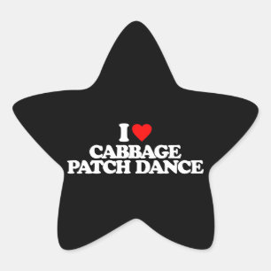 IK HOU VAN KOOL PATCH DANCE STER STICKER