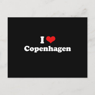 IK HOU VAN KOPENHAGEN BRIEFKAART