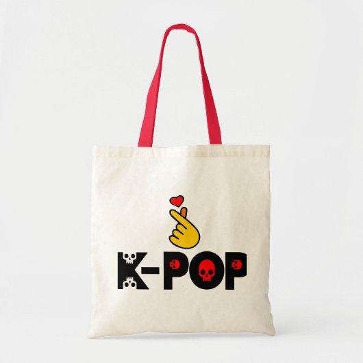 ♪ ♥ ik hou van KPop Fabulous Chic Budget Tas (Voorkant)