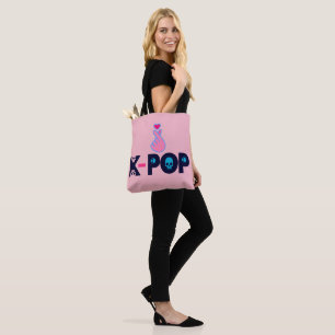 ♪ ♥ ik hou van KPop Fabulous Classic All-Over-Prin Draagtas