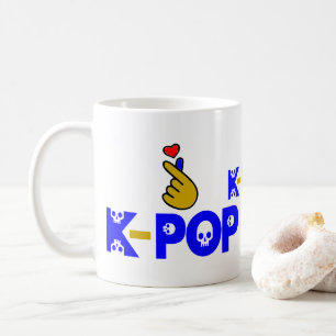 ♥Ik hou van KPop Fabulous Classic White Koffiemok