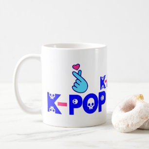 ♥ ik hou van KPop Fabulous Classic White Koffiemok