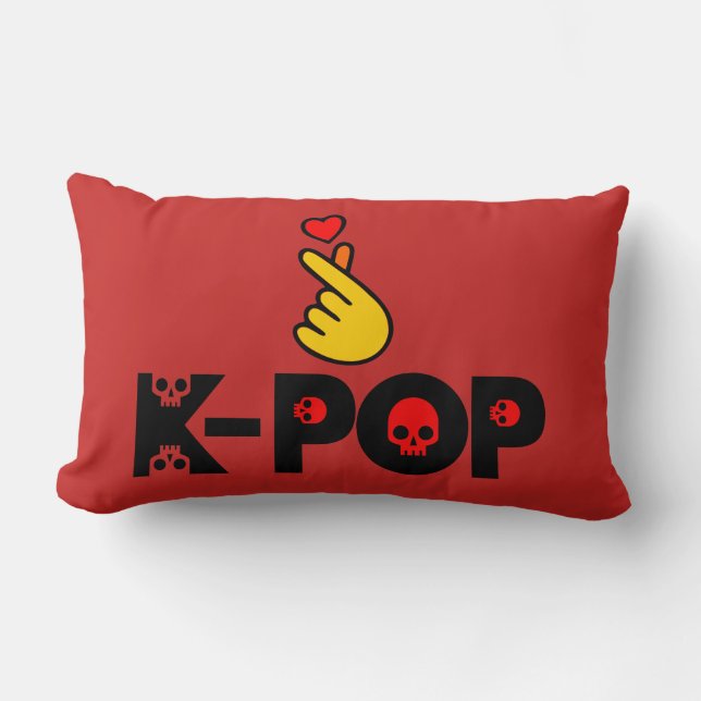 ♥Ik hou van KPop Fabulous Soft en kreukvrij Kussen (Voorkant)