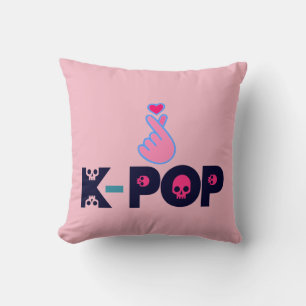 ♥Ik hou van KPop Fabulous Soft en kreukvrij Kussen