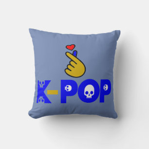 ♥Ik hou van KPop Fabulous Soft en kreukvrij Kussen