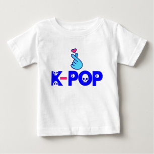 ♥Ik hou van KPop Korean-Style schattig Heart Finge
