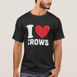 Ik hou van kraaien, beste kraaienliefhebber cadeau t-shirt