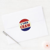 Ik hou van krab! #Crawfish2016 Sticker (Envelop)