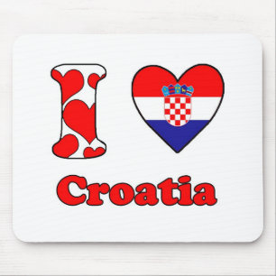 Ik hou van Kroatië Muismat