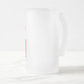 Ik hou van krullen, bier mok (Voorkant rechts)