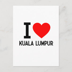 Ik hou van Kuala Lumpur Briefkaart