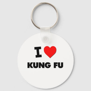 Ik hou van Kung Fu Sleutelhanger