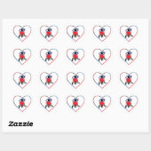 IK HOU VAN KUNST HART STICKER (Vel)