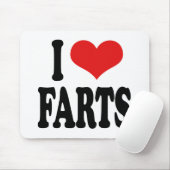 Ik hou van kunst muismat (Met muis)