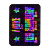 Ik hou van LA Beauful Neon Magnet Magneet (Verticaal)