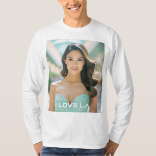 IK HOU VAN LA - LOS ANGELES - LIEFDE UIT DE VS T-SHIRT