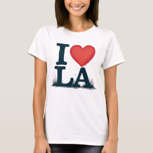 Ik hou van LA T-shirt