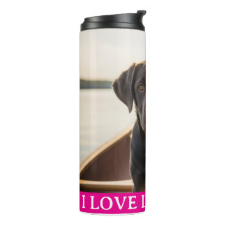 Ik hou van Labradors Thermische Bekerkop Thermosbeker