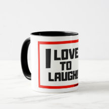 IK HOU VAN LACHEN / KOFFIE MOK