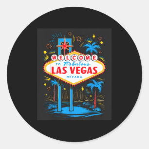 Ik hou van Las Vegas Nevada City Vegas Souvenir La Ronde Sticker
