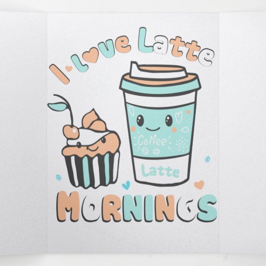 Ik hou van Latte Mornings Drieluik Aankondiging (Binnenkant midden)