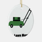 Ik hou van Lawn Mowers Keramisch Ornament (Rechts)