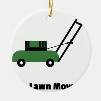 Ik hou van Lawn Mowers Keramisch Ornament