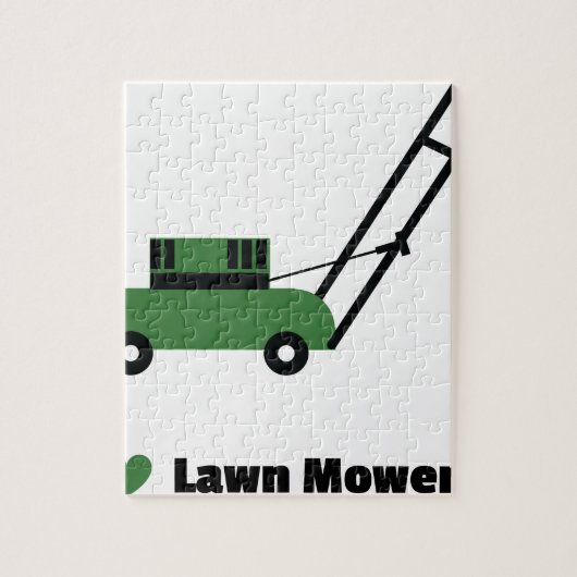 Ik hou van Lawn Mowers Legpuzzel (Verticaal)