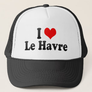 Ik hou van Le Havre, Frankrijk Trucker Pet