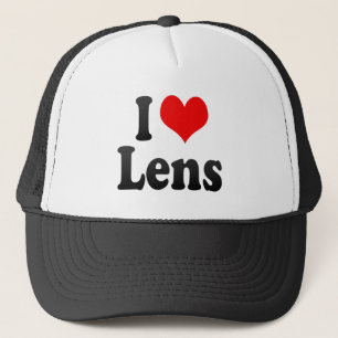 Ik hou van Lens, Frankrijk. J'Ai L'Amour Lens, Fra Trucker Pet