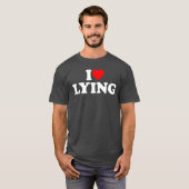 Ik hou van leugenachtige vrienden t-shirt (Voorkant volledig)
