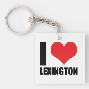Ik hou van Lexington Sleutelhanger